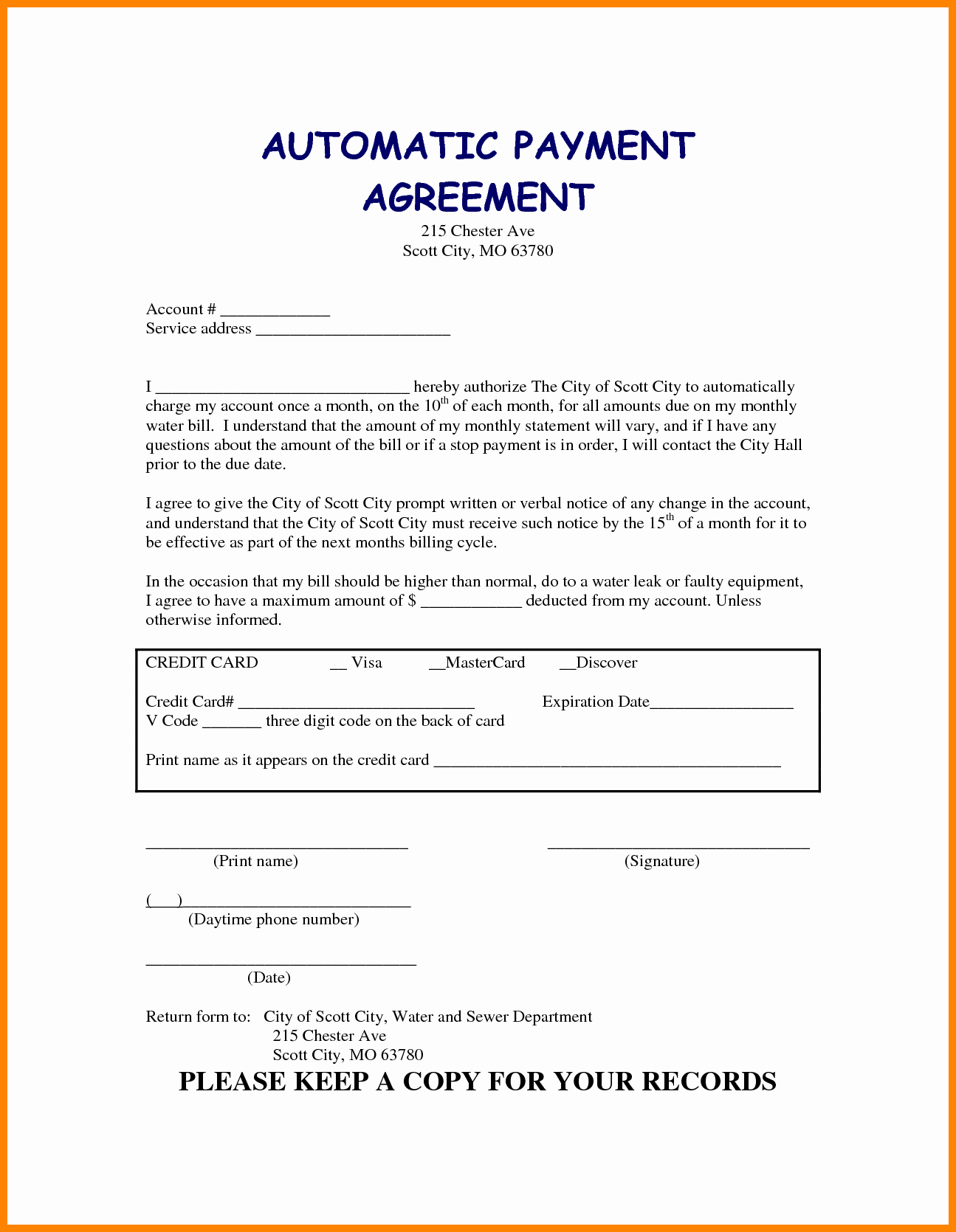 Car Payment Contract Template Beautiful 5 Take Over Car Payment Agreement form