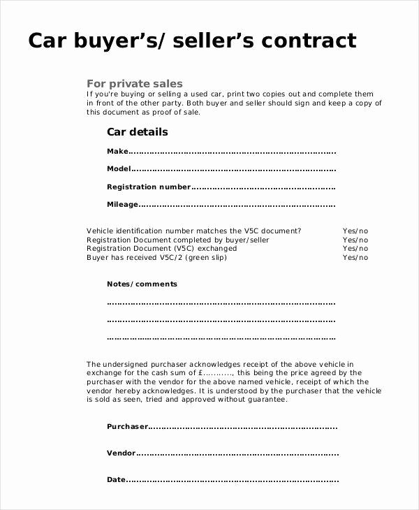 Car Payment Contract Template Inspirational 7 Payment Contract Samples &amp; Templates In Pdf Word