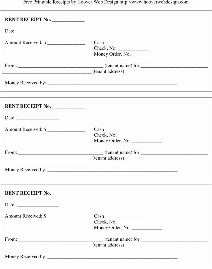 Car Rental Receipt Template Fresh 9 10 Housing Rent Receipt format