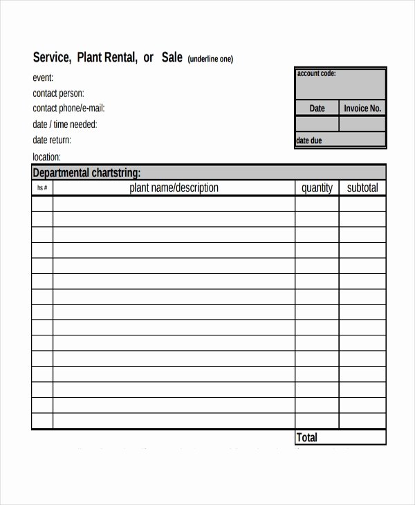 Car Rental Receipt Template Lovely Rental Invoice Template 17 Free Word Pdf Document