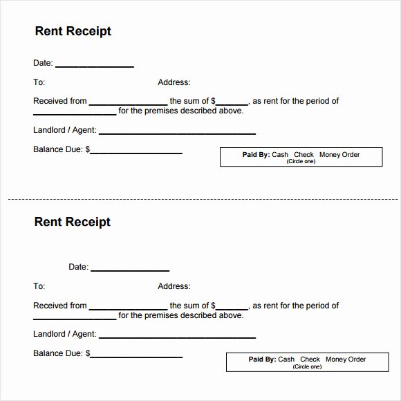 Car Rental Receipt Template New 14 Example Of A Rent Receipt