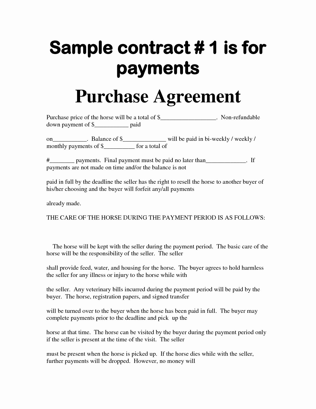 Car Sale Contract with Payments Best Of Vehicle Bill Sale Payment Agreement Detail Vehicle Bill