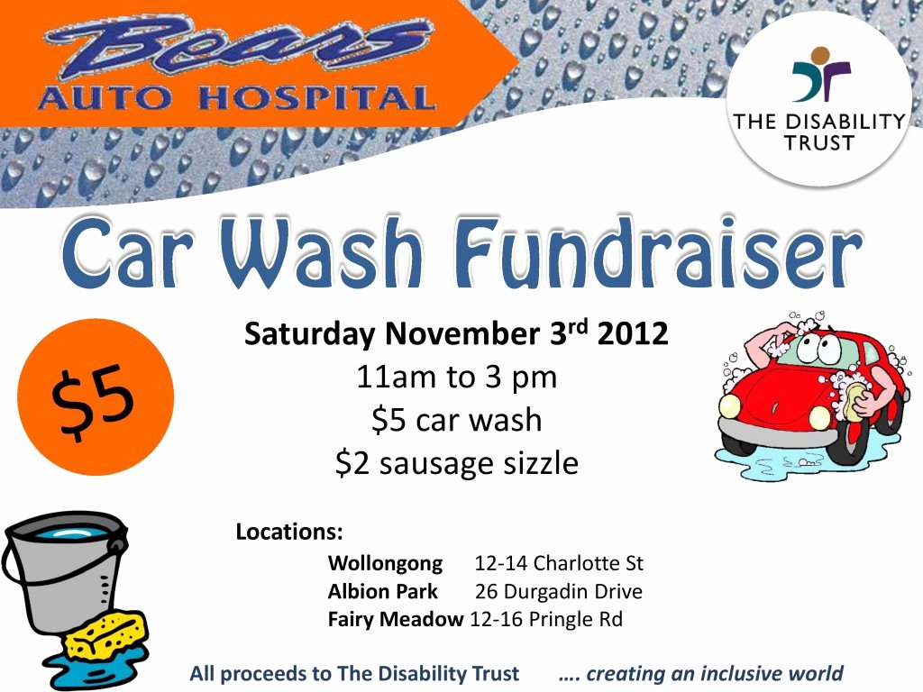 Car Wash Fundraiser Flyers Inspirational Car Wash Fundraiser