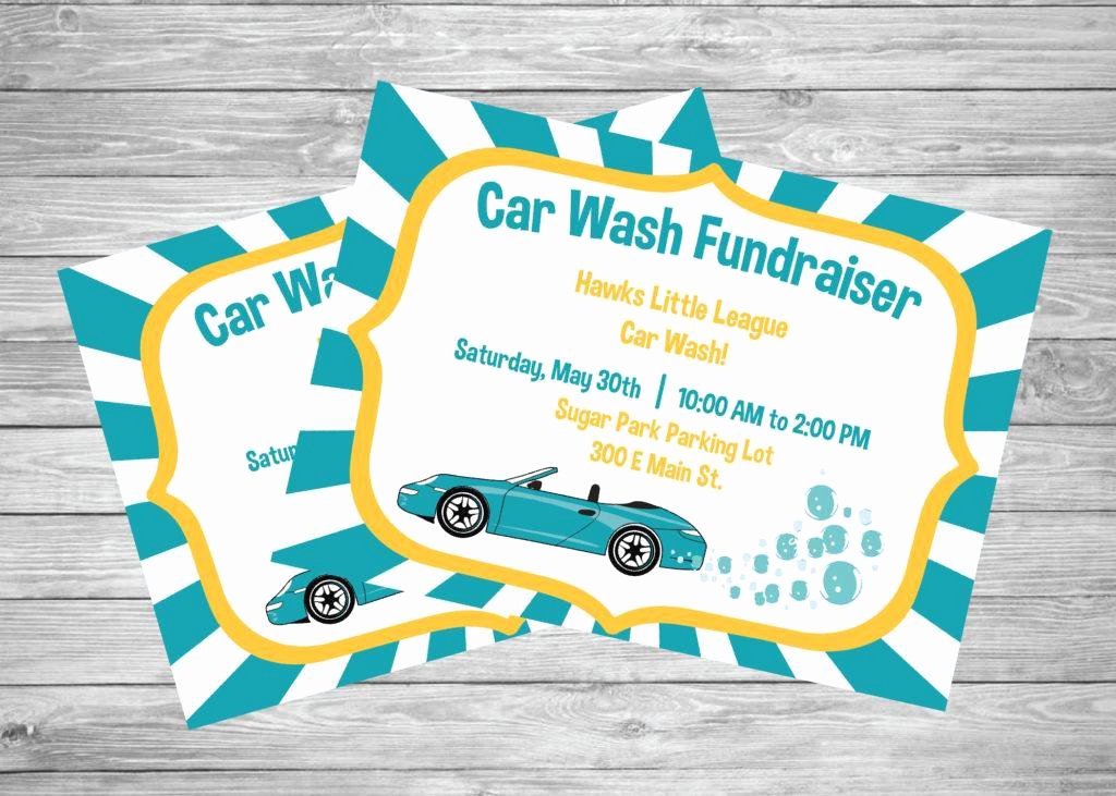 Car Wash Fundraiser Flyers Unique 16 Car Wash Flyer Designs &amp; Examples – Psd Ai