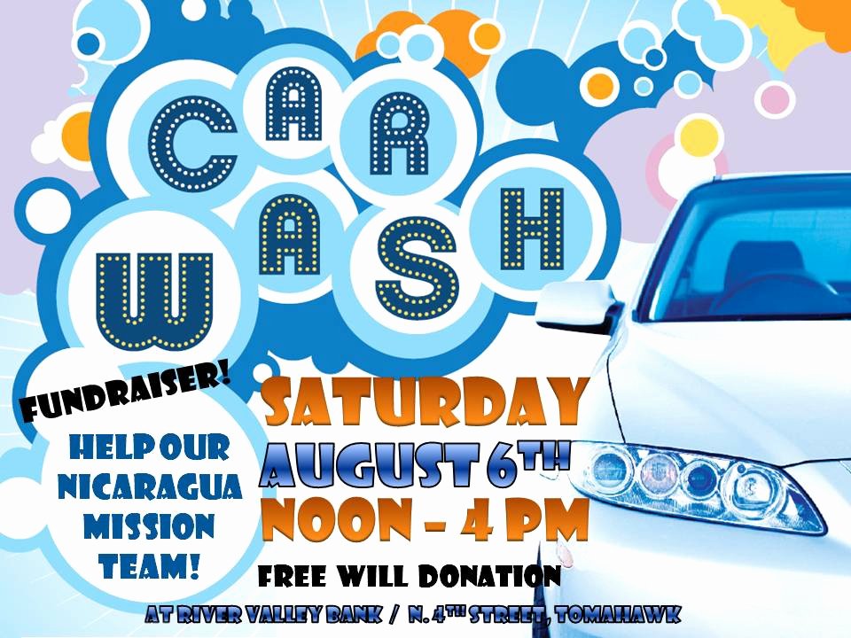 Car Wash Fundraiser Flyers Unique Car Wash Donations – Temple Wash Works