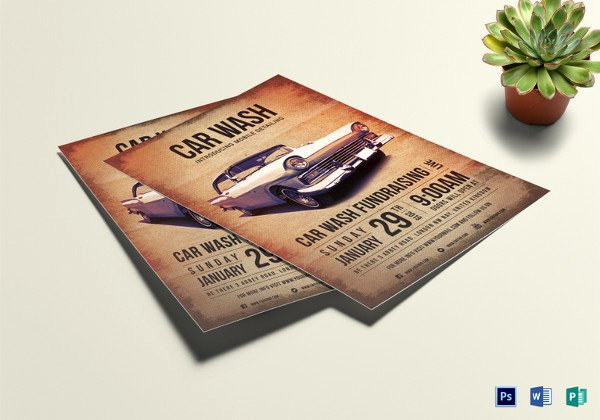 Car Wash Fundraiser Template Best Of 39 Elegant Fundraising Flyer Templates Word Psd Ai