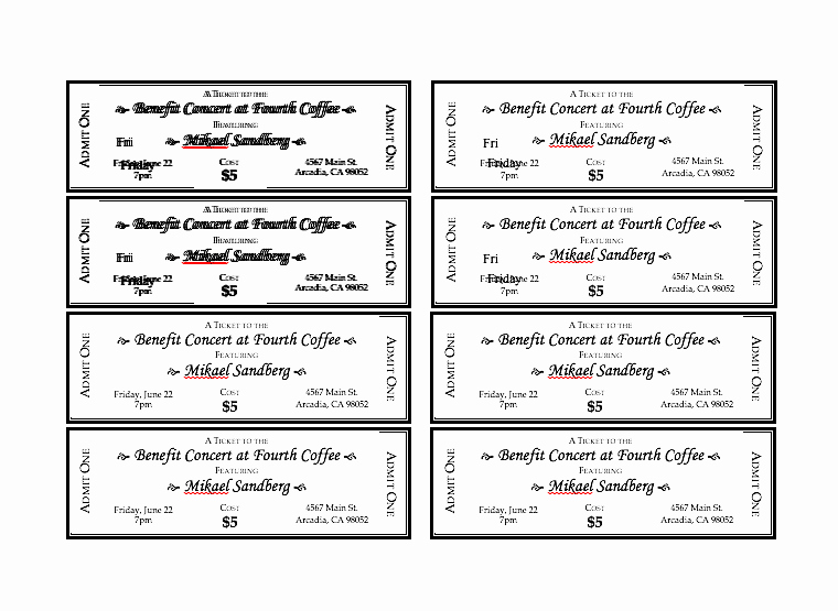 Car Wash Ticket Template Fresh Editable Ticket Template Free Prom Printable Admit E