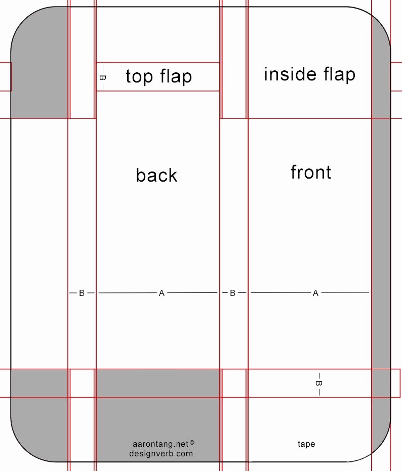 Card Holder Template Best Of Paint Chip Card Holders