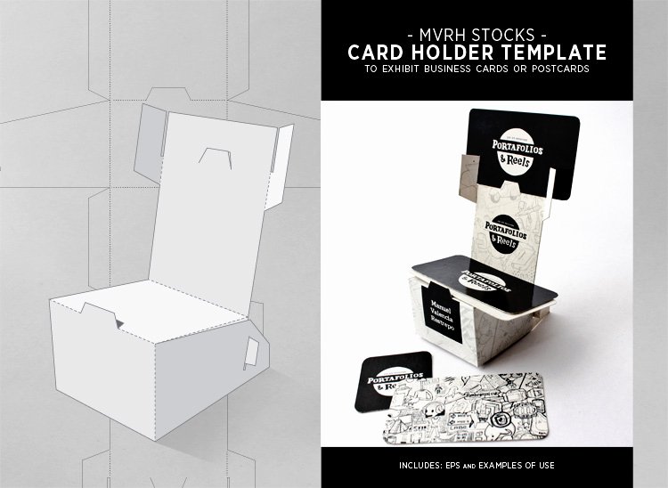 Card Holder Template Lovely Card Holder Template by Mvrh On Deviantart