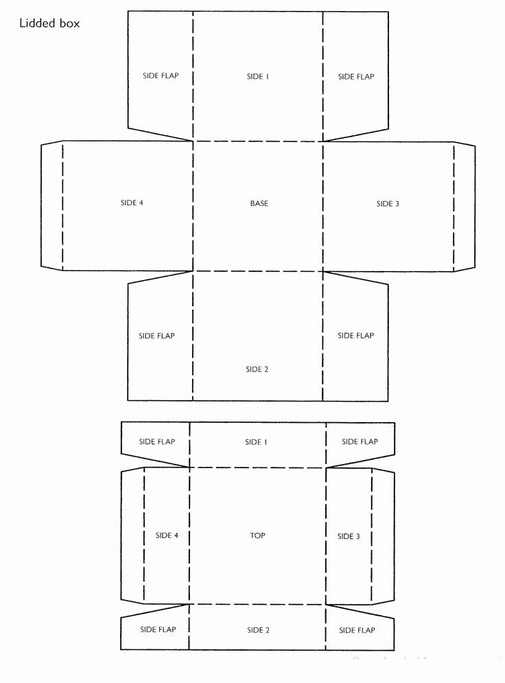 Cardboard Box Template Generator Lovely 25 Best Ideas About Paper Box Template On Pinterest