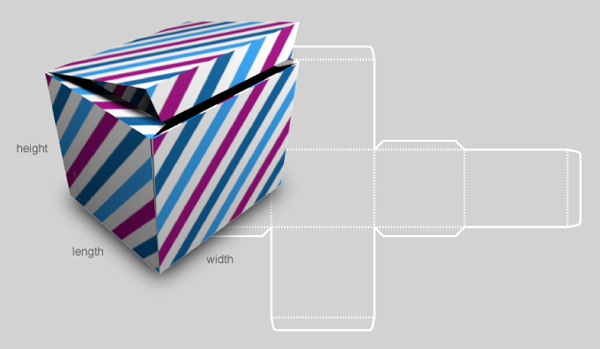 Cardboard Box Template Generator Luxury Custom Box Template Generator