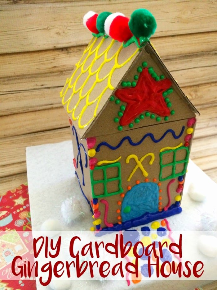 Cardboard Gingerbread House Awesome Make Your Own Cardboard Gingerbread House Moments with Mandi