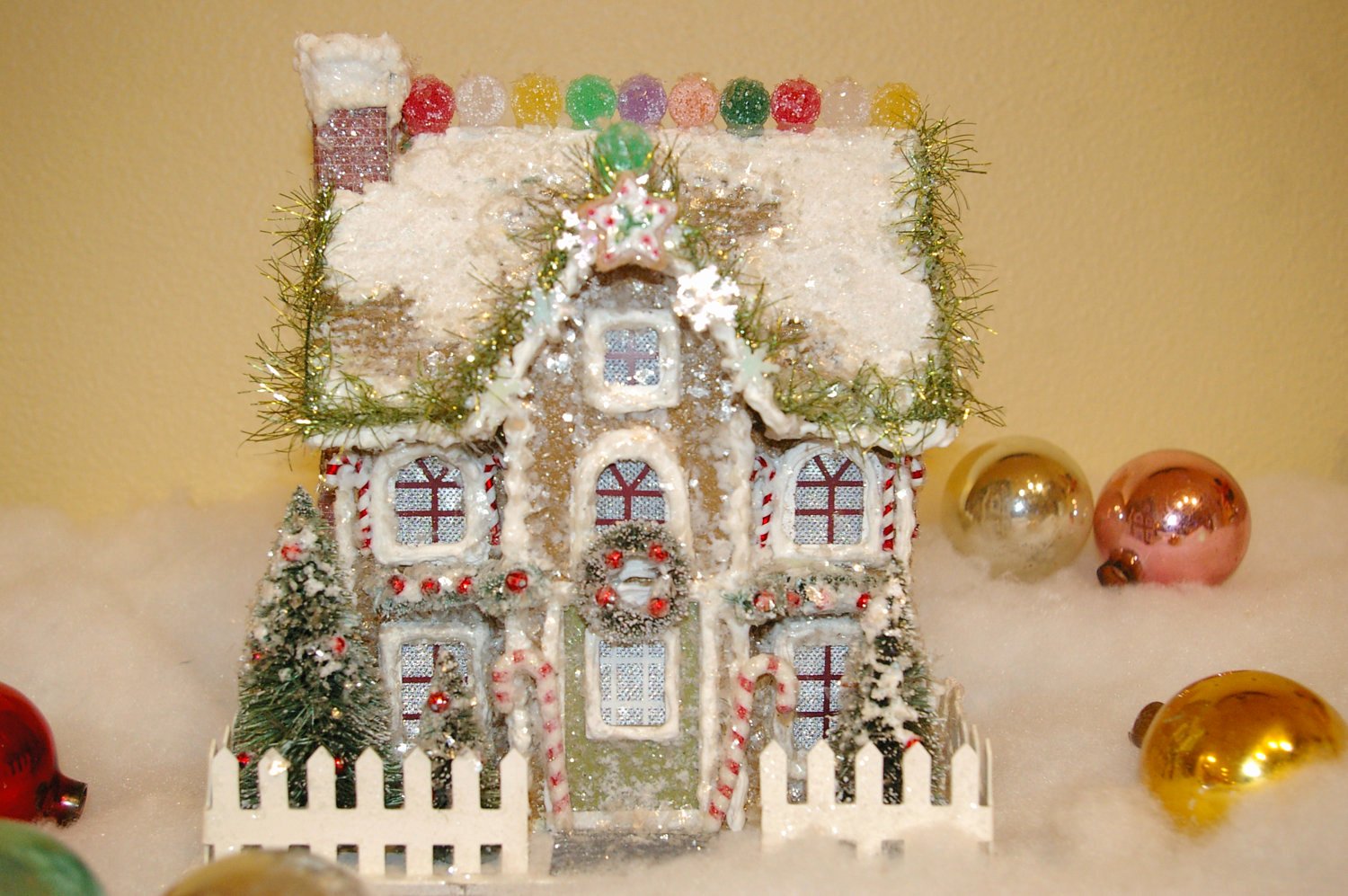 Cardboard Gingerbread House Best Of Paper Mache Gingerbread House by Kariegrogan On Etsy