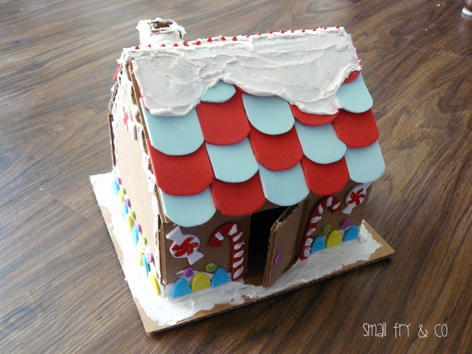 Cardboard Gingerbread House Elegant Small Fry &amp; Co A Gingerbread House that Could Last the
