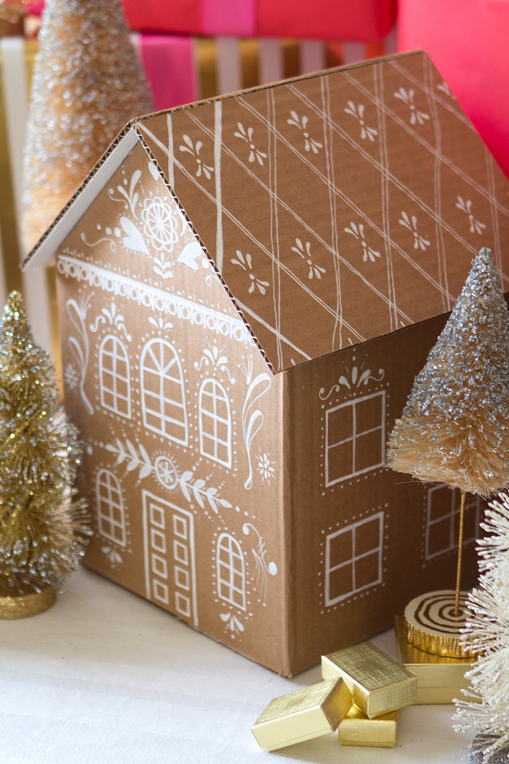 Cardboard Gingerbread House Luxury Diy Gingerbread House T Boxes