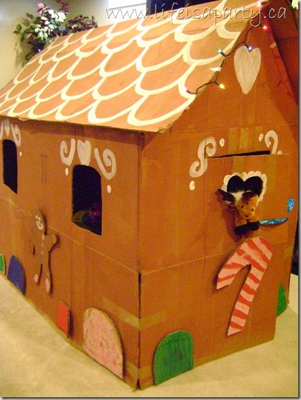 Cardboard Gingerbread House Unique Life Size Cardboard Gingerbread House Life is A Party