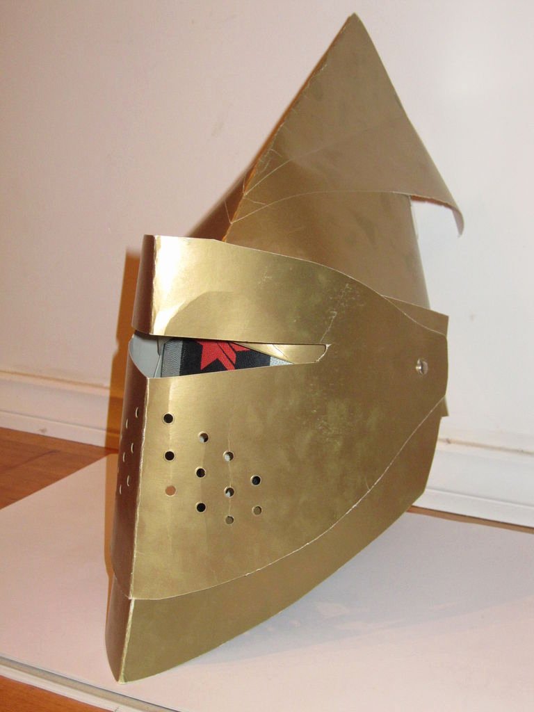 Cardboard Knight Helmet Template Elegant Cardboard Knight Helmet