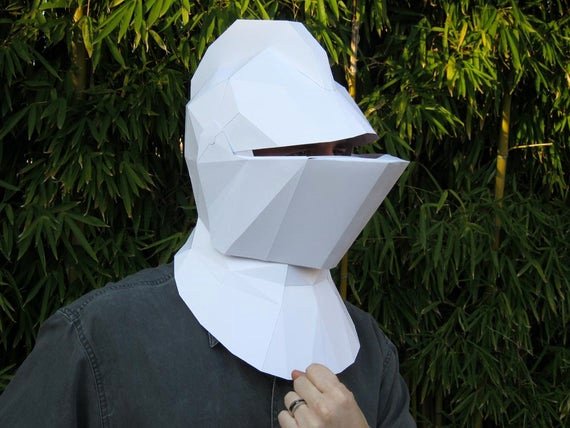 Cardboard Knight Helmet Template Luxury Make Your Own Me Val Knight Helmet with Just by