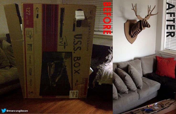 Cardboard Taxidermy Templates Awesome 25 Best Ideas About Cardboard Deer Heads On Pinterest