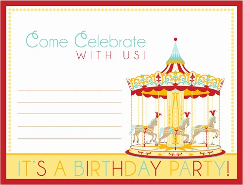 Carnival Invitation Template Free Elegant Free Carnival Ticket Invitation Template Download Free