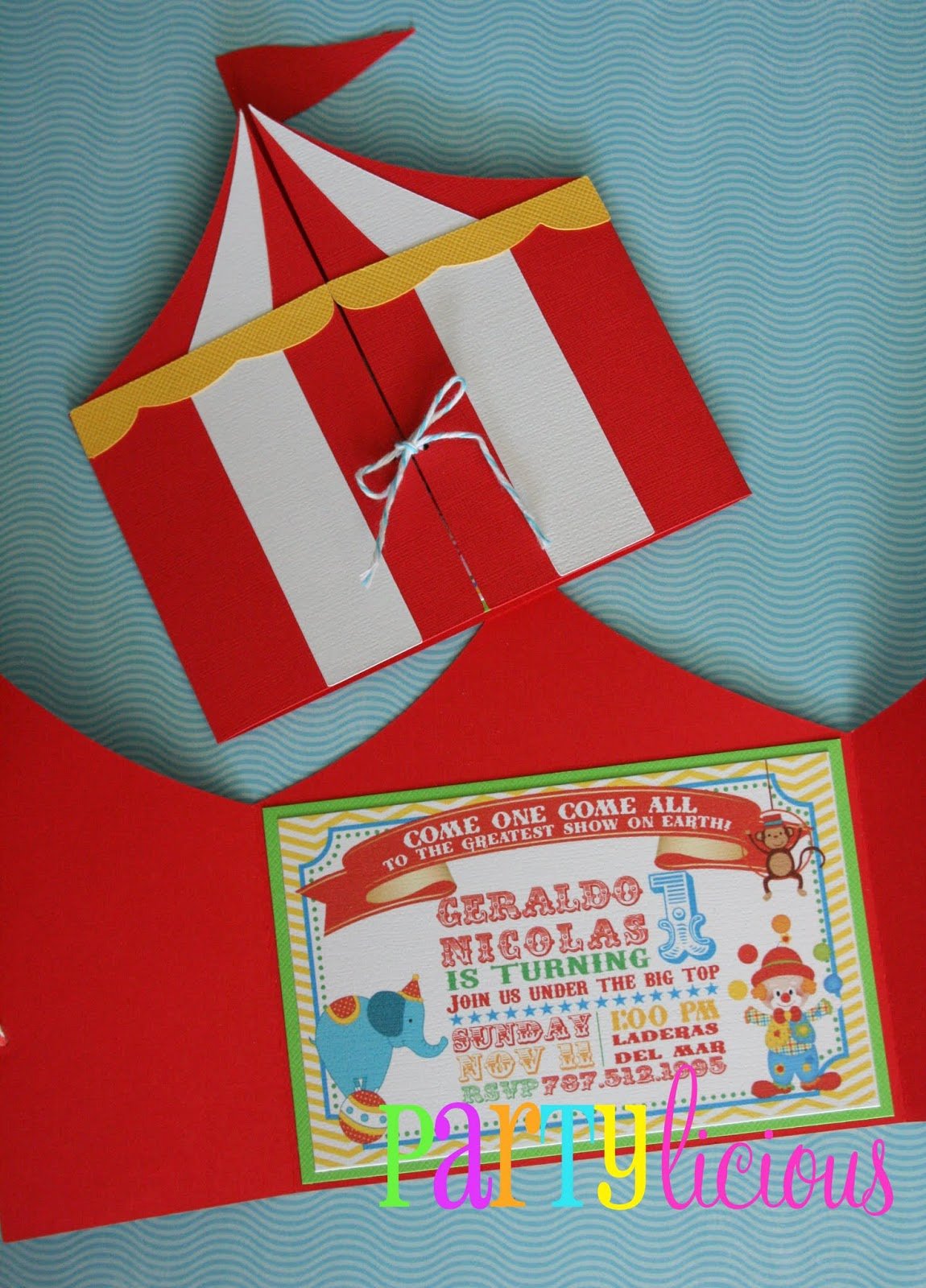 Carnival Invitation Template Free Fresh Partylicious events Pr Circus Spectacular Birthday