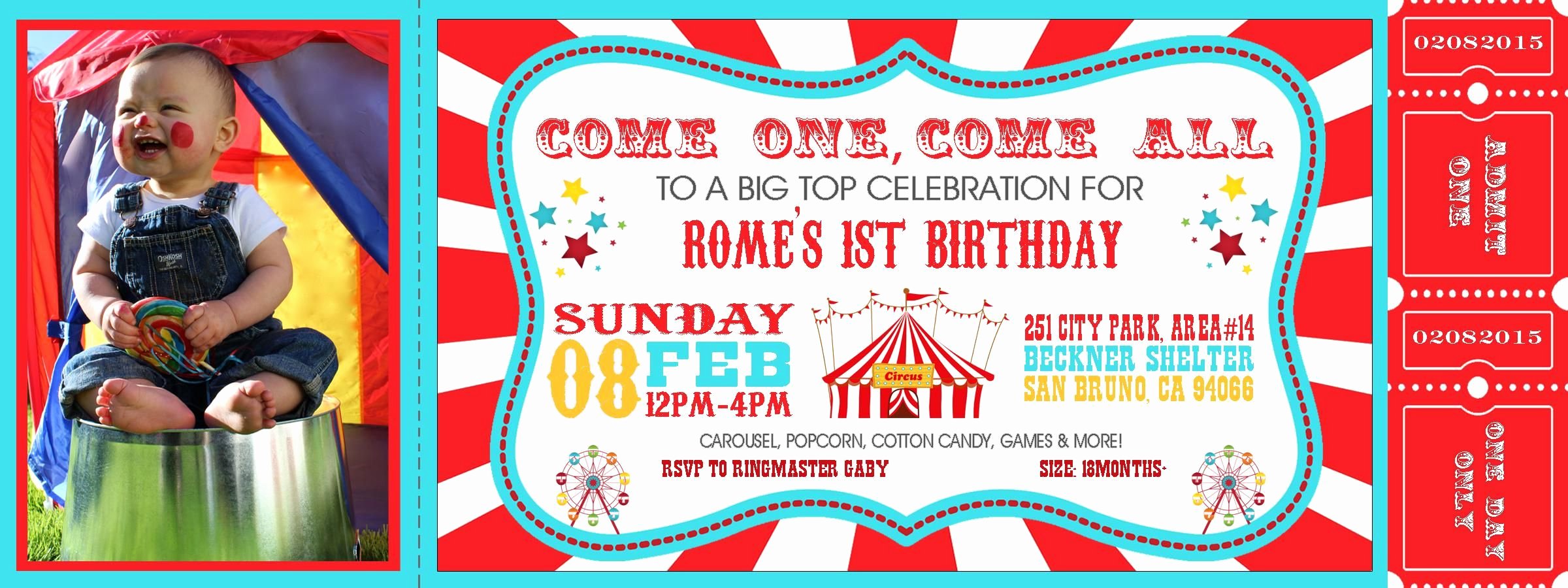 Carnival Invitation Templates Elegant Carnival theme Party Invitations Invitation Card Design