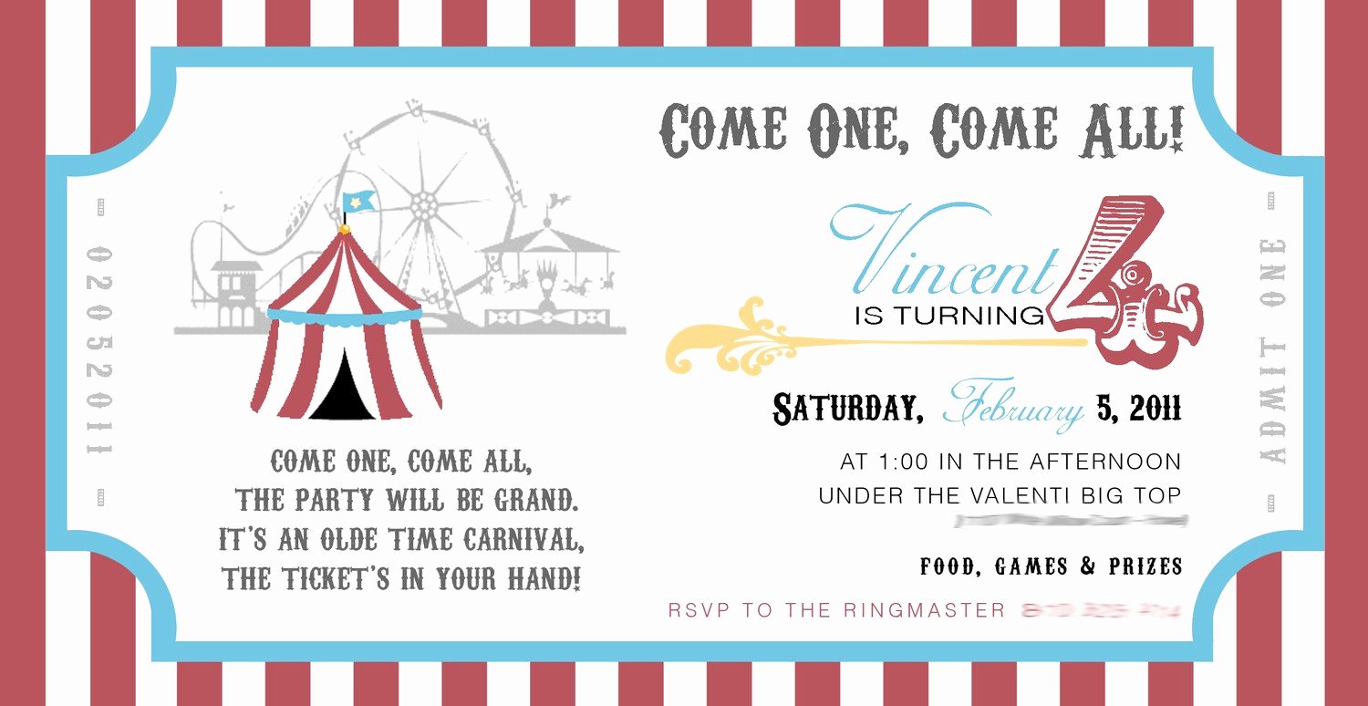 Carnival Invitation Templates New 301 Moved Permanently