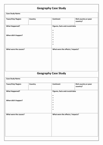 Case Review Template Unique Case Study Template Ks3 by Alisoncarrie