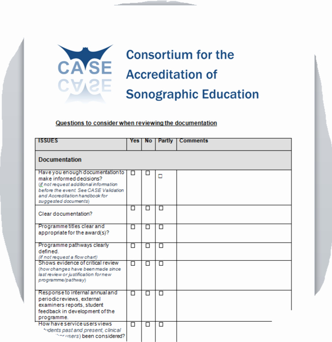 Case Review Template Unique Documentation Checklist