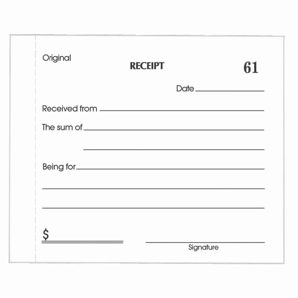 Cash Sale Receipt Template Word Inspirational 5 Cash Receipt Templates Excel Pdf formats