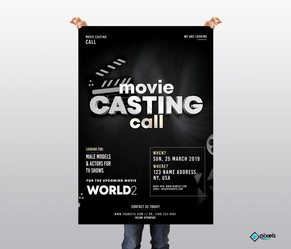 Casting Call Flyer Template Awesome Casting Call Free Psd Flyer Template Free Psd Flyer
