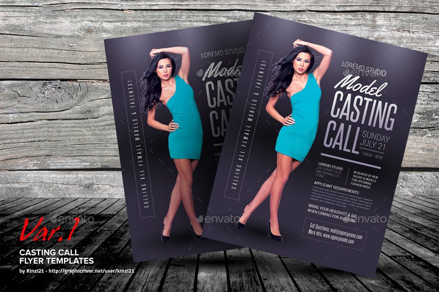 Casting Call Flyer Template Beautiful Casting Call Flyer Templates by Kinzi21