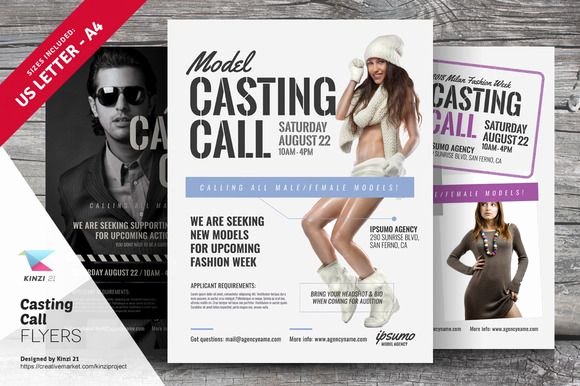 Casting Call Flyer Template Fresh 1000 Images About Flyer Templates On Pinterest