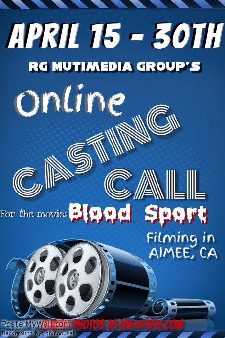 Casting Call Flyer Template Luxury theatre and Poster Templates