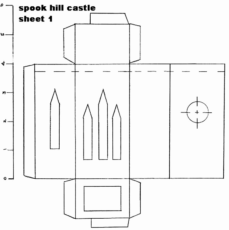 Castle Templates Printable Best Of Spook Hill™ 1 Shakey Pane Manor A Howard S How to