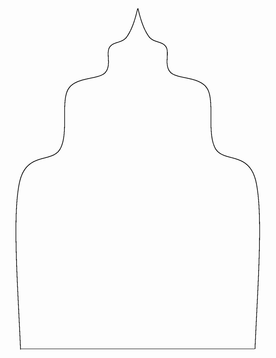 Castle Templates Printable Unique Frozen Castle Template Cakecentral