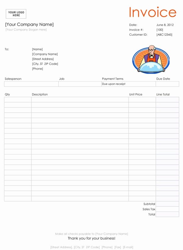 Catering forms Templates Unique 28 Catering Invoice Templates Free Download Demplates