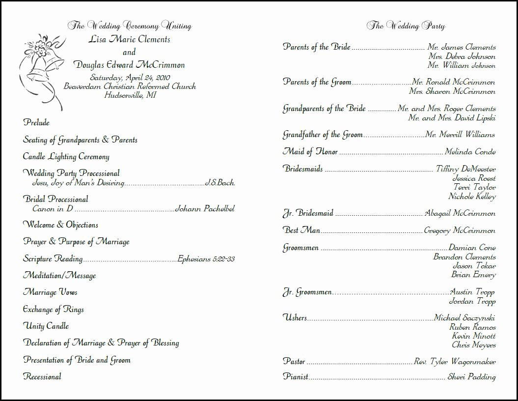 Catholic Wedding Ceremony Program Templates New Custom Design Wedding Programs Programs for Weddings