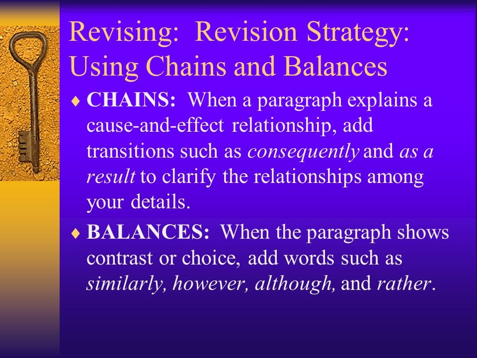 Cause and Effect Transitions Inspirational A Walk Through the Writing Process Ppt