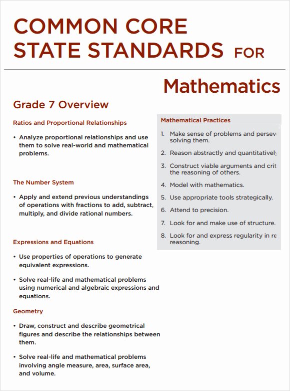 Ccss Lesson Plan Templates Luxury 7 Sample Mon Core Lesson Plan Templates to Download