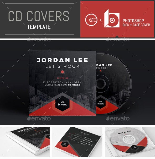 Cd Cover Template Psd Best Of 30 Amazing Cd Cover Psd Design Templates Designmaz