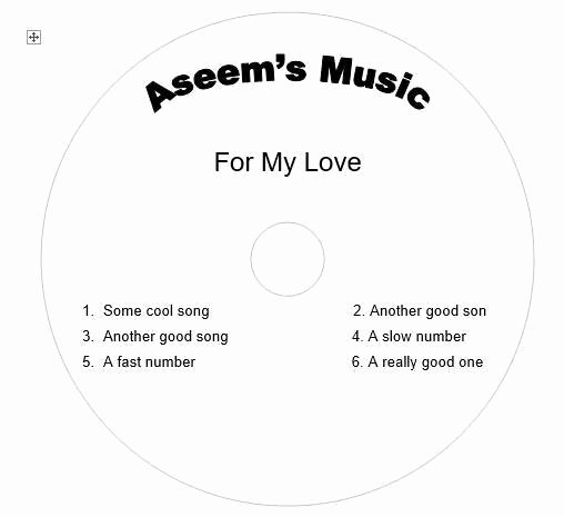 Cd Jewel Case Template Word Fresh Create Your Own Cd and Dvd Labels Using Free Ms Word Templates