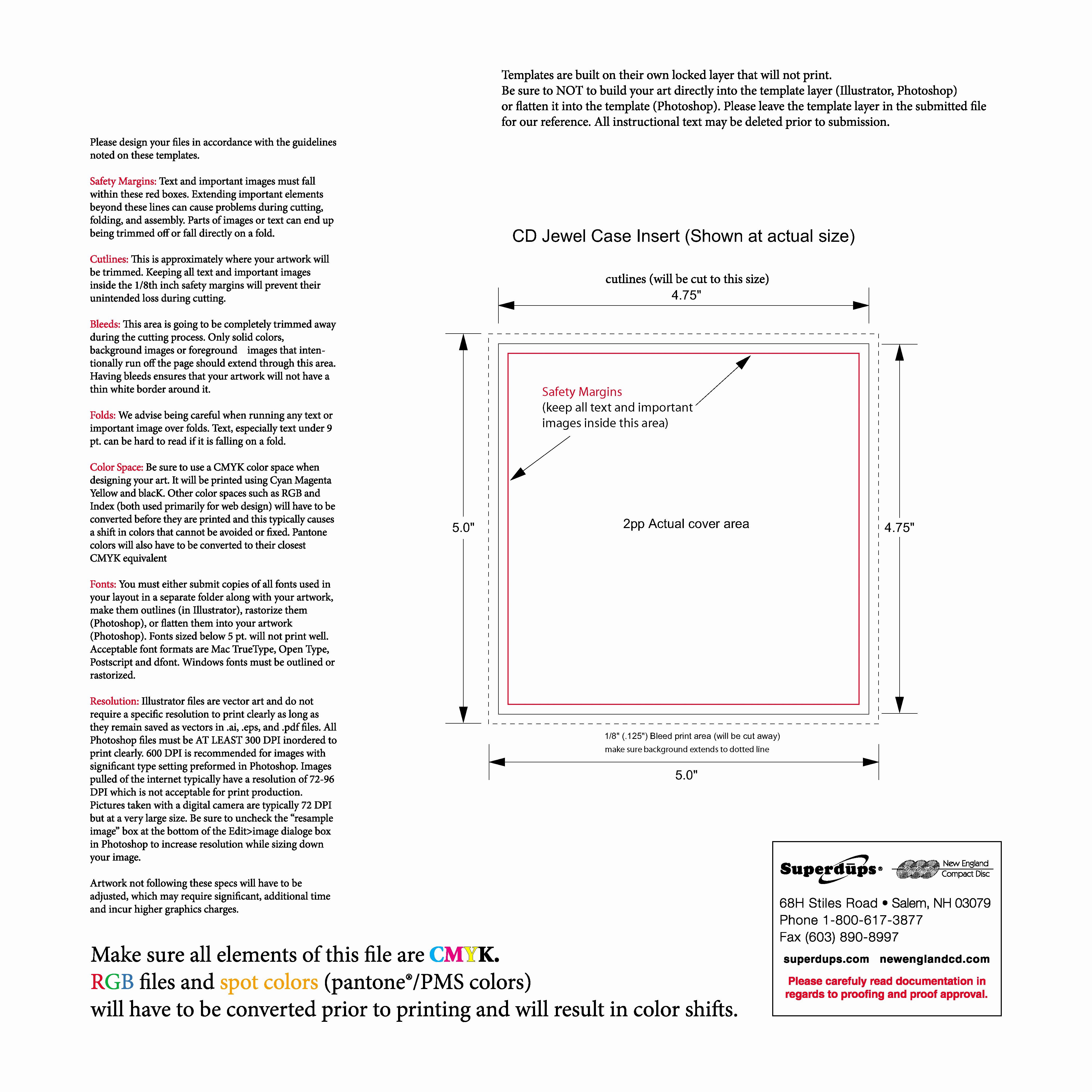 Cd Liner Notes Template Best Of Cd Jewel Case 2 Panel Insert Templates for Duplication and