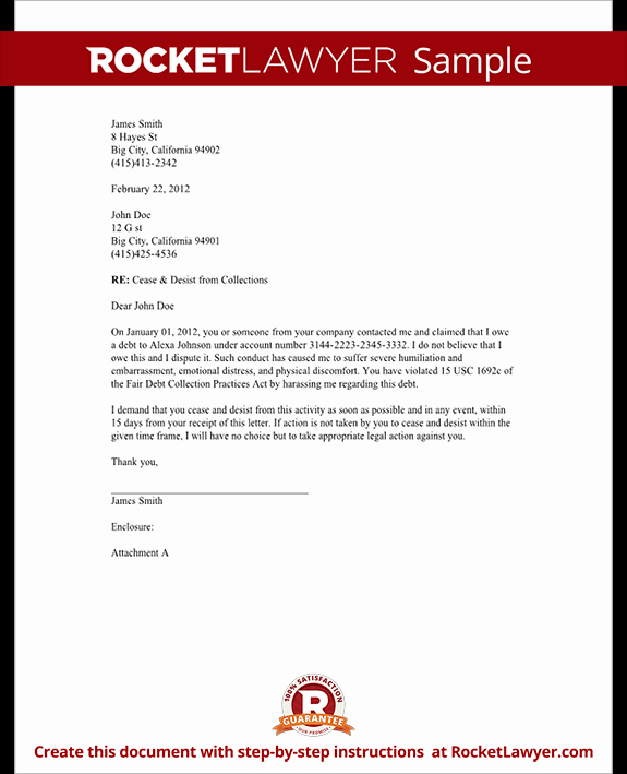 Cease and Desist order Template Fresh Cease and Desist Letter form