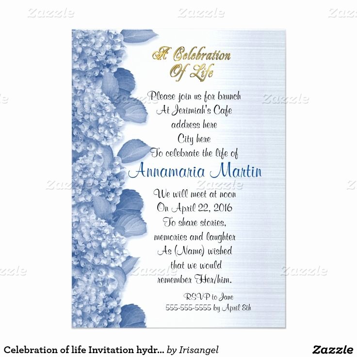 Celebration Of Life Invitation Beautiful 17 Best Images About Celebration Of Life Invitations On