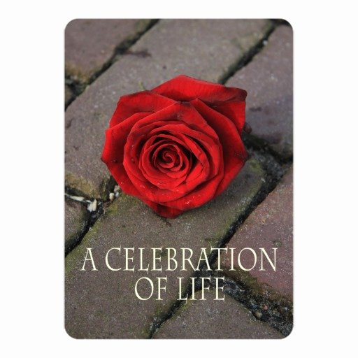 Celebration Of Life Invitation Beautiful Celebration Of Life Invitation