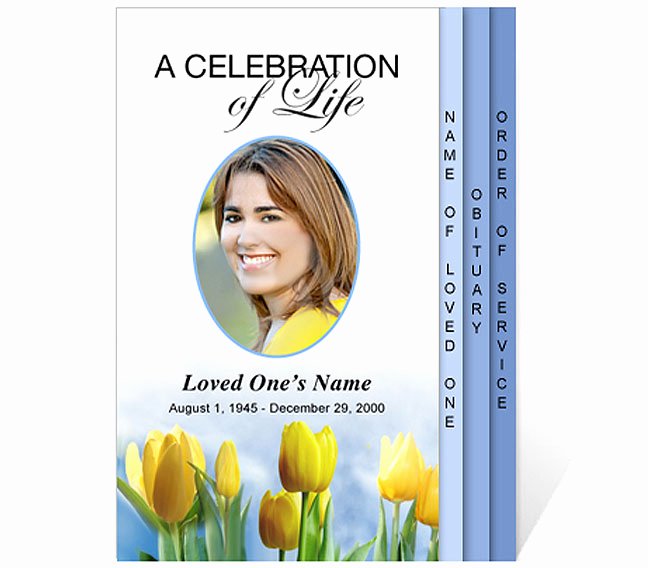 Celebration Of Life Template Free Fresh New Funeral Program Templates are now Available at the