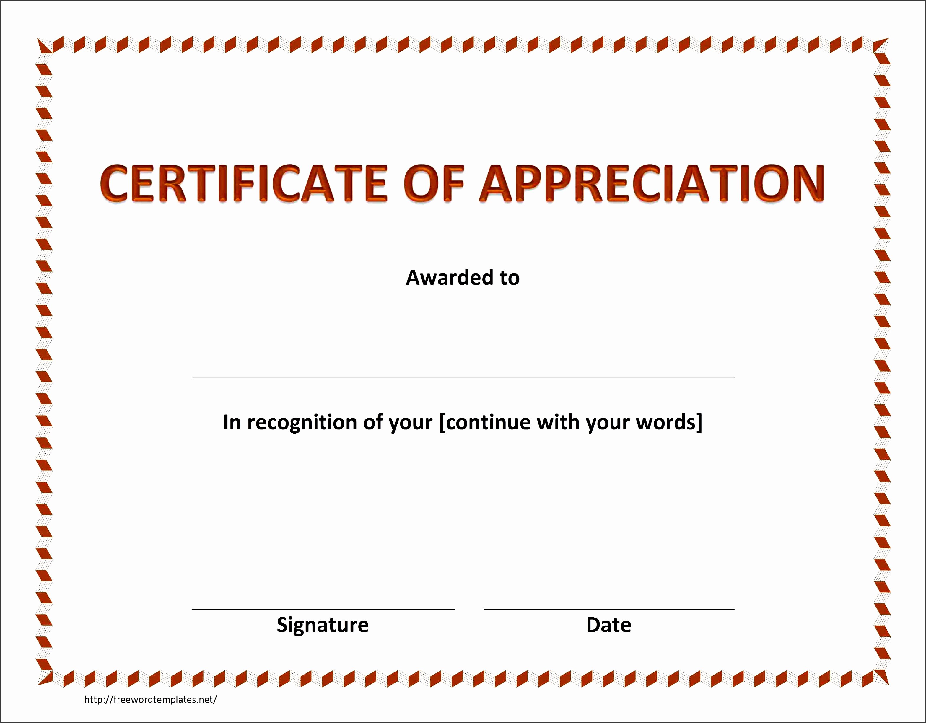 Certificate Of Quality Template Elegant 6 Certificate Appreciation Templates