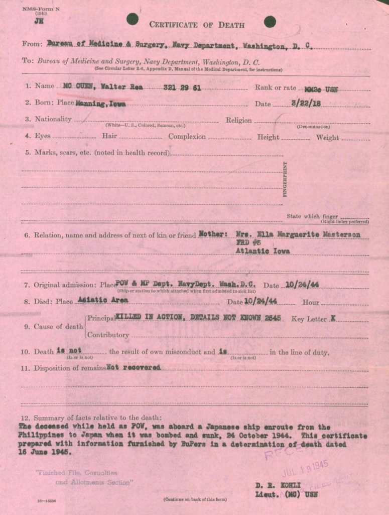 Certification Of Medical Records form Best Of Wwii Era Navy Military Service Records An Overview