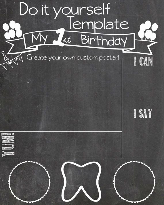 Chalkboard Birthday Sign Template Beautiful Diy Chalkboard Poster Template Templates Resume